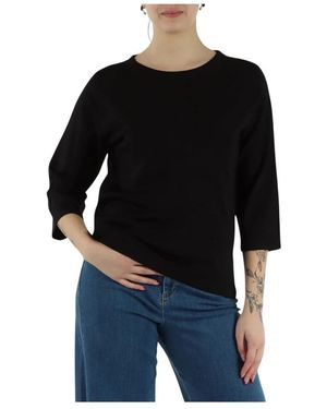 Marella Tops ,Zwart ,Maglia Emme