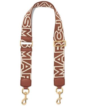 Marc Jacobs Outline Logo Webbing Strap - Bruin