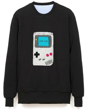 LC23 Gameboy Sweatshirt - Zwart