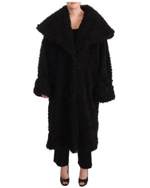 Dolce & Gabbana Single-Breasted Coats - Black
