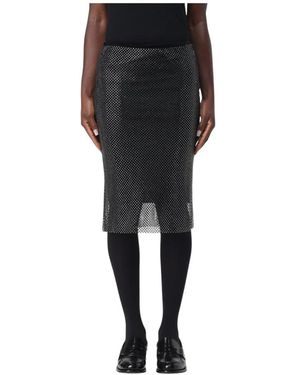 Sportmax Midi Skirts - Zwart