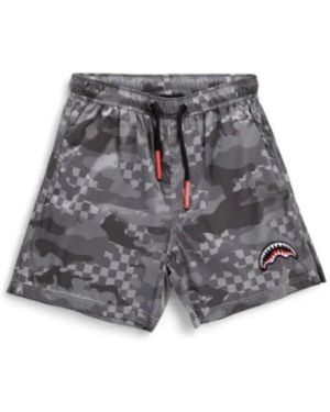 Sprayground Meer camouflage badehose grau