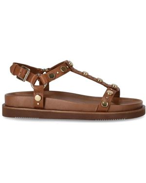 Ash Zimt Plateau Sandale - Braun