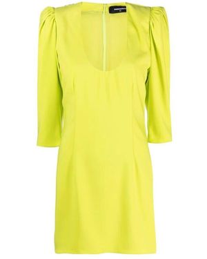 DSquared² Short Dresses - Yellow