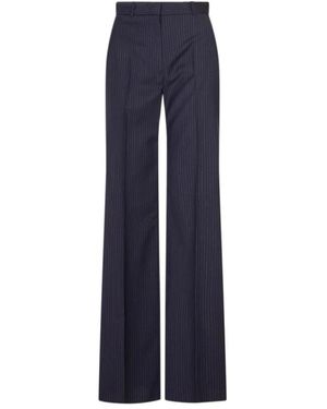 Max Mara Broeken ,Blauw ,Wide Broeken