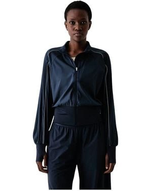 Casall Statement Woven Trainingsjack - Blauw