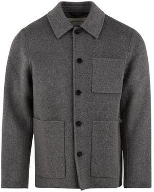 Amaranto Overshirt Jacke - Grau