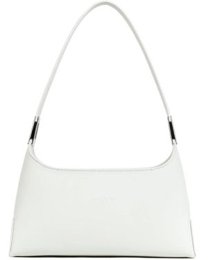 Lancaster Suave Ace Medium Handtas Met Rits - Wit