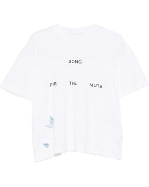 Song For The Mute T-Shirts - White