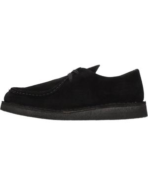 SELECTED Slhchristian Wildleder Keil Mokassin-Schuh - Schwarz
