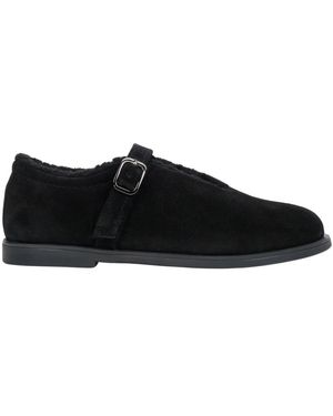 ESTRO Schoenen ,Zwart ,Leer Velvet Elegance Ballerina Flats