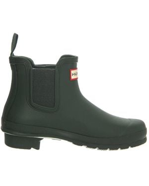 HUNTER Ankle Boots - Grün