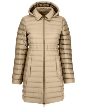 J.O.T.T Lange daunenjacke mit kapuze - Natur