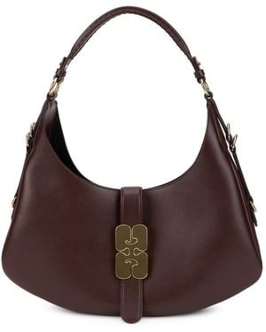 Ganni Shoulder Bags - Brown