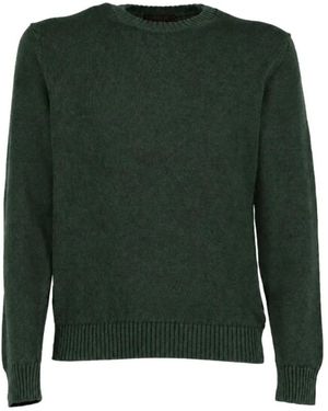 Fedeli Round-Neck Knitwear - Verde