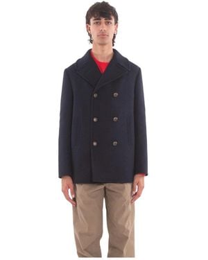 Circolo 1901 Double-Breasted Coats - Blu