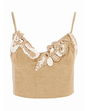 Ermanno Scervino Topjes - Naturel