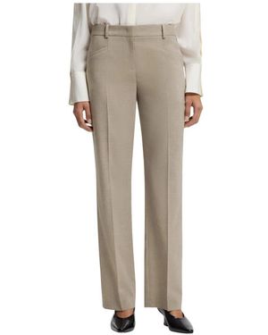 BOSS Straight Trousers - Natural