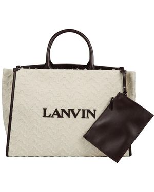 Lanvin Tote Bags - Neutre