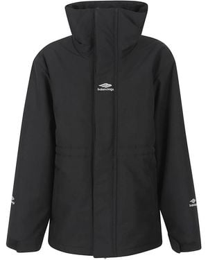 Balenciaga 3B Sports Icon Ski Parka - Zwart
