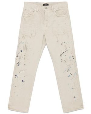 Purple Brand Straight Fit Jeans - Natural