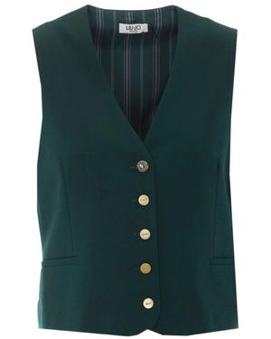 Liu Jo Waistcoats - Green