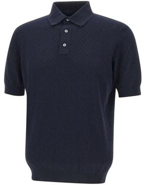 FILIPPO DE LAURENTIIS Polo Shirts - Blue