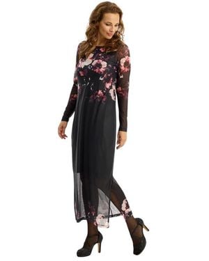 iN FRONT Maxi Dresses - Black