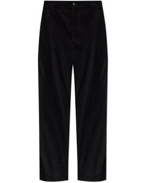 Moncler Straight Trousers - Negro