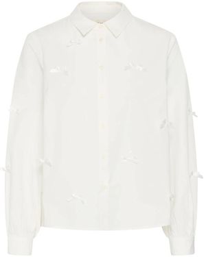 Cream Crkit Shirt - Wit