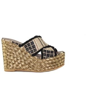 Espadrilles Wedges - Giallo