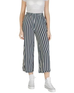Ichi Cropped Pants - Blue