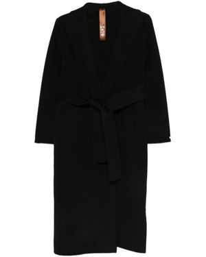 GLOX Belted Coats - Negro
