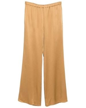 Antonelli Wide Trousers - Natural