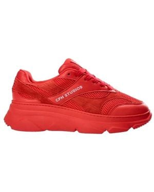 COPENHAGEN Trainers - Red