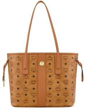 MCM Reversible Liz Shopper - Braun