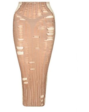 DIESEL Midi Skirts - Natural