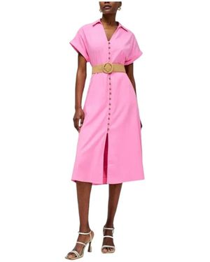 Salsa Jeans Midi Dresses - Pink