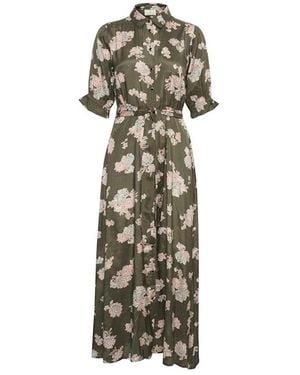 Kaffe Shirt Dresses - Verde