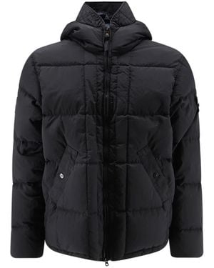 Stone Island Nylon Metal Down Jacket - Zwart