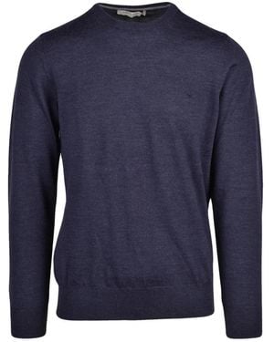 Brooksfield Rundhals-Pullover - Blau