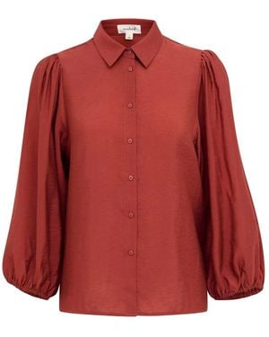 Soaked In Luxury Blouses - Red