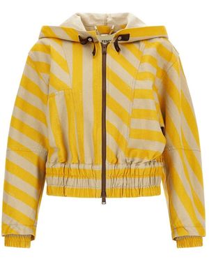 Fendi Bomber Jackets - Yellow