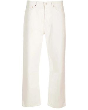 Agolde Straight Fit Jeans - White