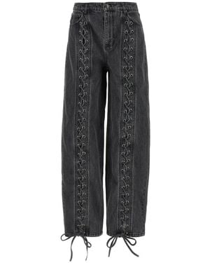 ROTATE BIRGER CHRISTENSEN Loose Fit Jeans - Grey