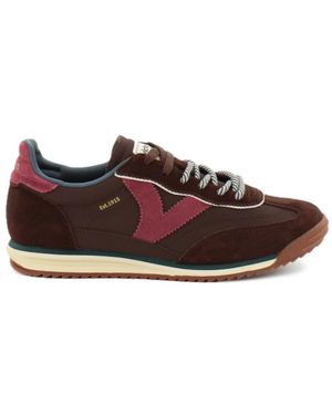 Victoria Running Shoes - Marron