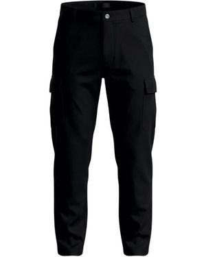 Heskimo Straight Trousers - Black