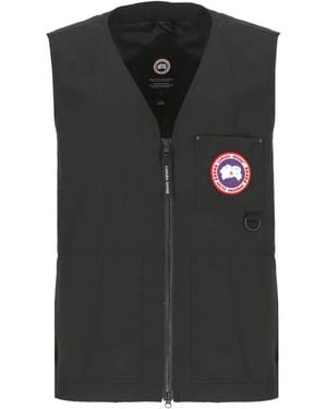 Canada Goose Vests - Black