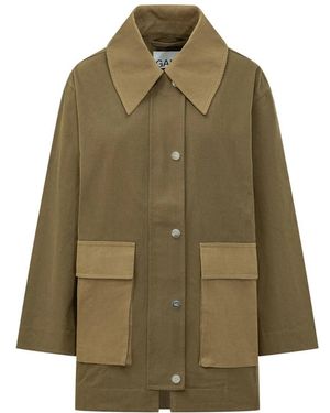 Ganni Light Jackets - Verde
