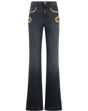 Roberto Cavalli Flared Jeans - Azul